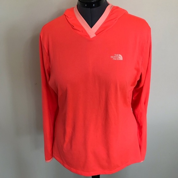 The North Face Tops - North Face Flash Dry Hoodie, Peach Size L